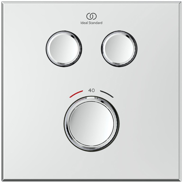 Ideal Standard Ceratherm Navigo Смеситель для душа, встраиваемый, термостатический, для монтажа с комплектом EASY-BOX A1000NU, цвет: хром