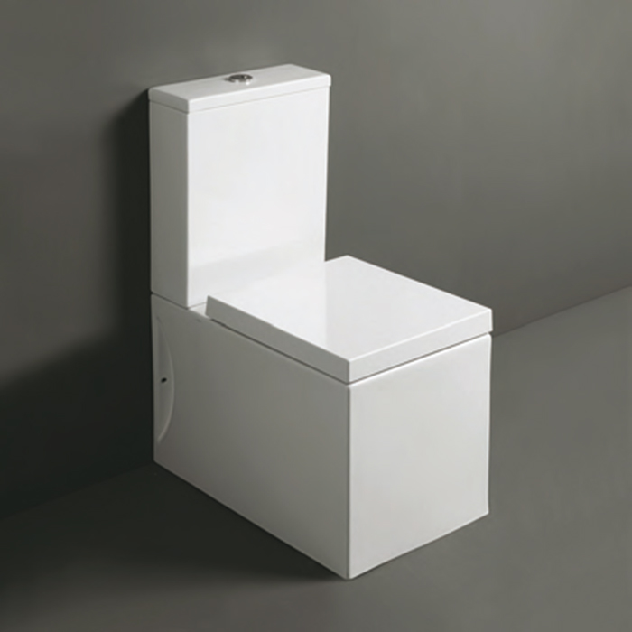 SIMAS Frozen Унитаз моноблок 37,5х61см с бачком, цвет: белый