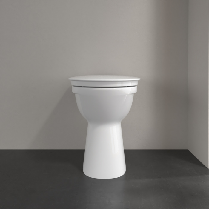 Villeroy&Boch Vicare Унитаз 36х49х46см., напольный, DirectFlush, цвет: альпийский белый