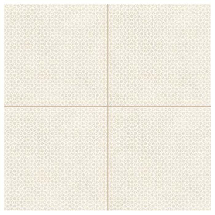 Mutina Azulej Керамогранит 20x20см, универсальный, глазурованный, цвет: renda bianco