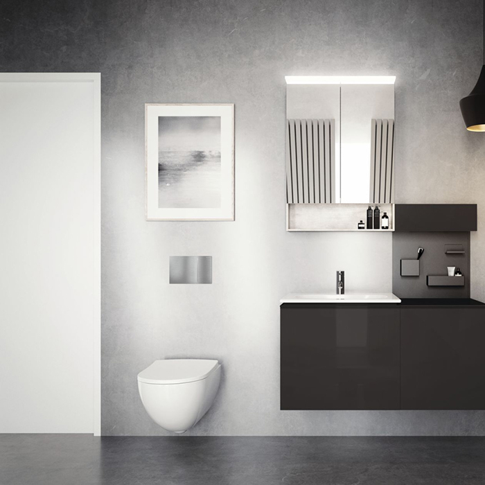 Geberit Acanto Унитаз 35х41см., подвесной, безободковый, цвет: белый