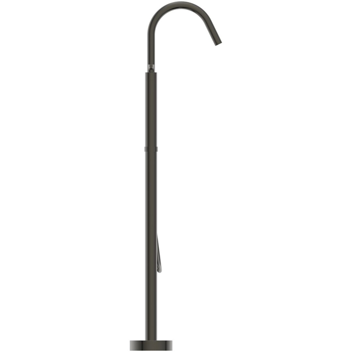 Ideal Standard Joy Neo Смеситель для ванны, напольный, с душевым набором, шлангом IDEALFLEX® 125см., цвет: PVD Magnetic Grey