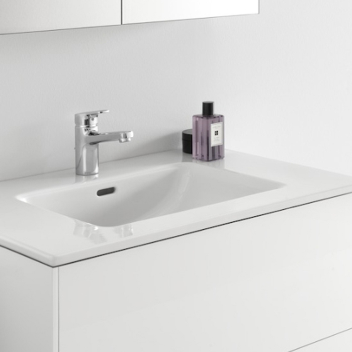 Laufen Pro S База с раковиной 80x50x61см., 1 отв., с 2 ящиками, с мех. push-and-pull, цвет: белый матовый