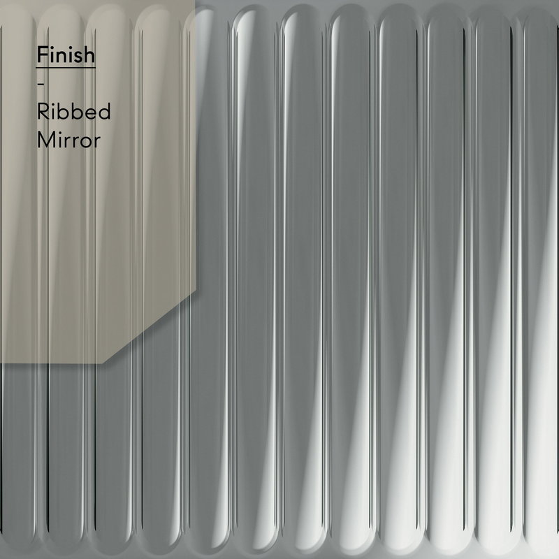 Oasis Ribbed Mirror