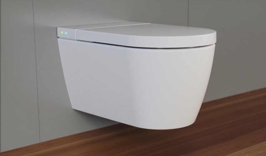 Duravit Starck F Plus — подвесной унитаз с функцией биде и системой SensoWash
