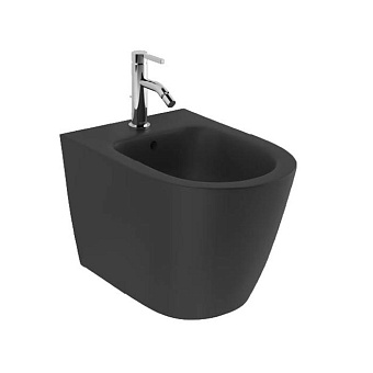 Kludi Resa R Биде подвесное 52x36см, с 1 отверстием, цвет: чёрный матовый