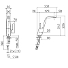 Dornbracht CL.1 Смеситель для раковины, на 1 отв., цвет: Dark Platinum matt