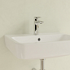 Villeroy&Boch O.novo раковина 55x46x17.5см., 1 отв., подвесная, с переливом, цвет: альпийский белый