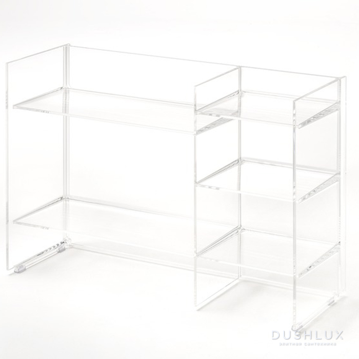 Фото Laufen Kartell Стеллаж, 75x26x53см, пластик, напольный, цвет: прозрачный кристал