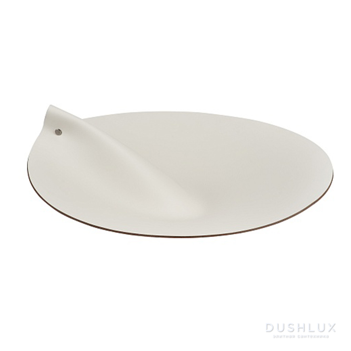ADJ Крышка для корзины для белья, D40 см., цвет: белый/панна котта