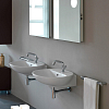 Flaminia Nuda Раковина 60x54x17 см, 1 отв., подвесная, цвет: белый