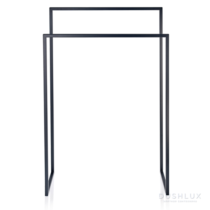 Фото Decor Walther HT 10 Полотенцедержатель 60x91.5см, напольный, цвет: черный матовый