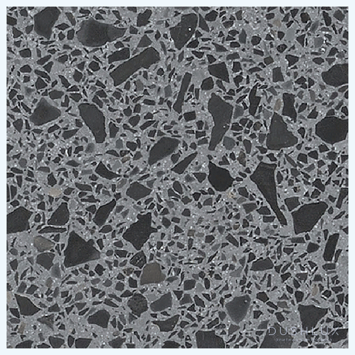 Фото Grandinetti Fragmenta Терраццо 60x60см, универсальная, цвет: 310 nero ombrato
