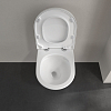 Villeroy&Boch Subway 3.0 Унитаз 37х56х36см., подвесной, TwistFlush, цвет: альпийский белый