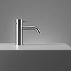 QuadroDesign Source Смеситель для раковины, 1 отв., цвет: brushed stainless steel