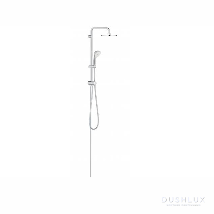 Фото Grohe NewTemp Душевая система без переключателя, цвет: хром