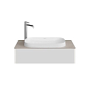 Kerama Marazzi Magica Тумба 88.4х48.5х22см., подвесная, 1 ящик, цвет: утренний серый матовый