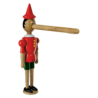 Emmevi Pinocchio Смеситель для кухни, на 1 отв., излив 20.6см., без донного клапана, цвет: раскрашенное дерево