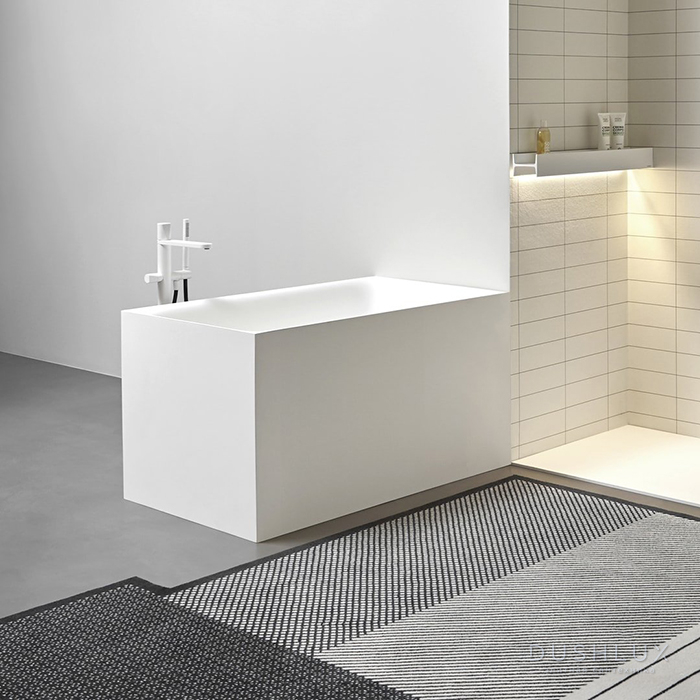 Antonio Lupi Cuba Ванна 125х75х70см., сидячая, отдельностоящая, скрытый ...