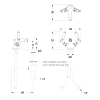 Devon&Devon Dandy Смеситель для биде, цвет: хром/белый