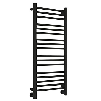 Neoinox Rondo Полотенцесушитель 94x53см, водяной для ГВС, цвет: черный матовый