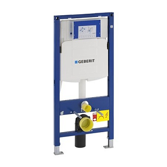 Geberit Duofix монтажный элемент для подвесного унитаза, H112, для клавиш Sigma, 12 см, фронтальное управление (UP320)