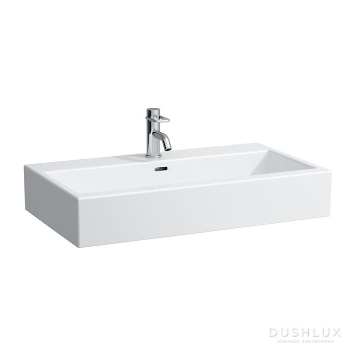 Фото Laufen Living Раковина 80х46х14 см, 1 отв., цвет: белый