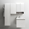 Geberit Acanto Шкаф 82х45см., подвесной, цвет: белый