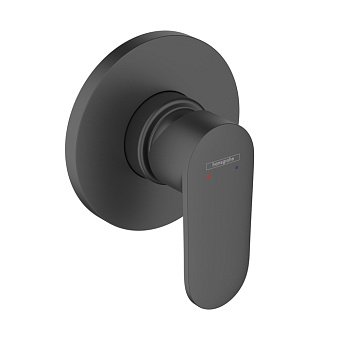 Hansgrohe Vernis Blend Смеситель для душа, однорычажный, настенный, цвет: матовый черный