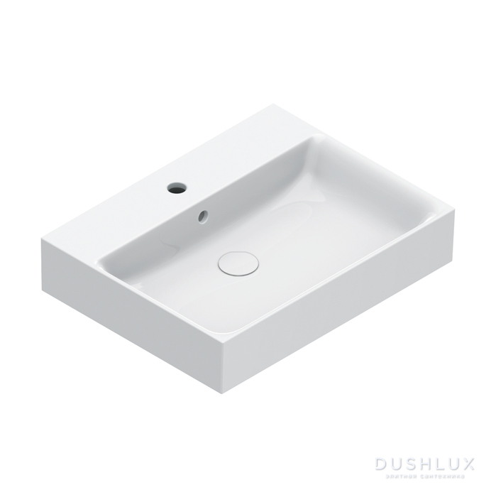 Фото Catalano Premium Раковина 60x47см, с 1 отв., цвет: белый глянцевый