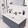 TW Shape Комплект мебели 102х52см., подвесной, с раковиной, 1 выдвиж. ящиком, механизмом push-to-open, цвет: серый матовый