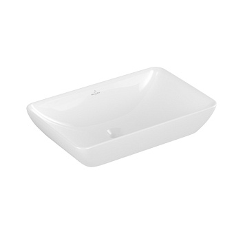 Villeroy&Boch Venticello Раковина 55x36см., без отв., накладная, цвет: альпийский белый