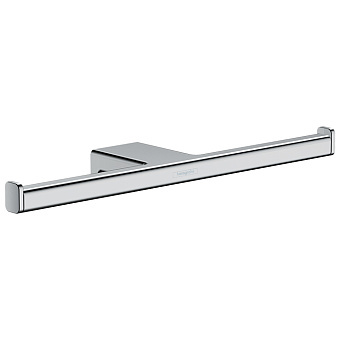 Hansgrohe AddStoris Двойной держатель рулона туалетной бумаги, цвет: хром