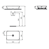 Ideal Standard Ipalyss Раковина накладная, 55х38см., без отв., Diamatec®, цвет: белый