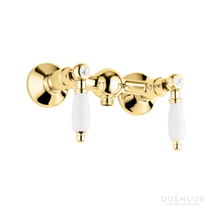 Фото Emmevi Deco Ceramic Смеситель для душа, без набора для душа, золото