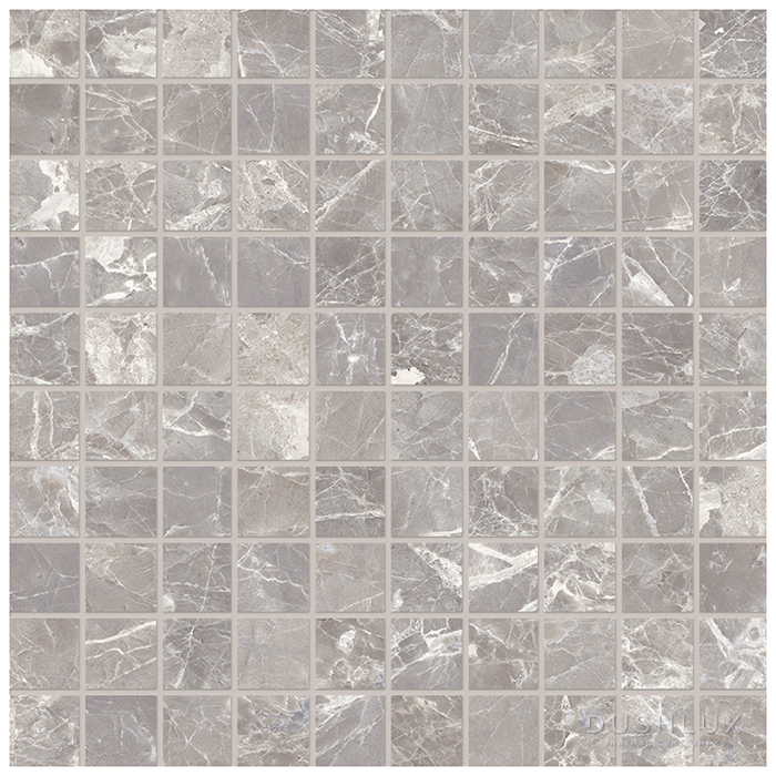 Фото Provenza Unique Marble Керамогранит 30x30x0.95см, глазурованный, универсальная, цвет: Mosaico Moon Grey Silktech
