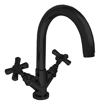 Nicolazzi Agora Смеситель для раковины, 1 отв., цвет: черный матовый