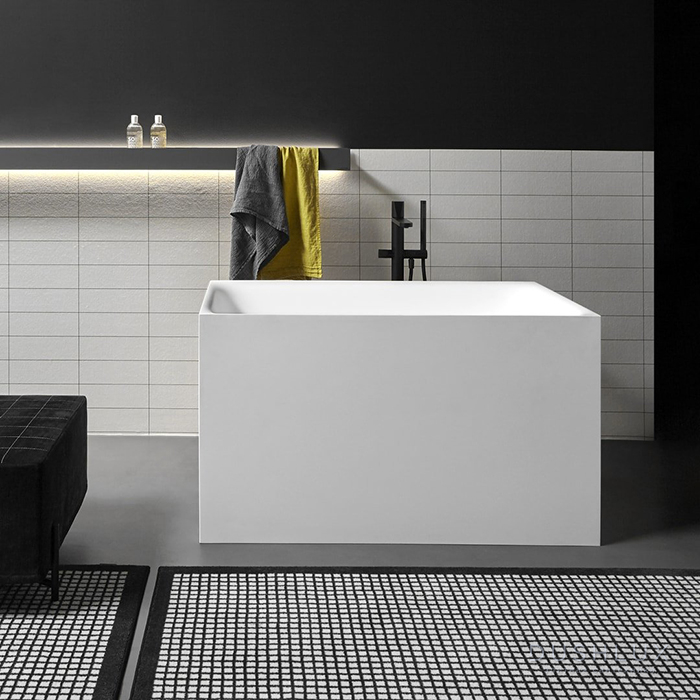 Antonio Lupi Cuba Ванна 125х75х70см., сидячая, отдельностоящая, скрытый ...