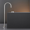 CEA Design MILO360 Смеситель для раковины, 1 отв., с поворотным аэратором, цвет: нержавеющая сталь