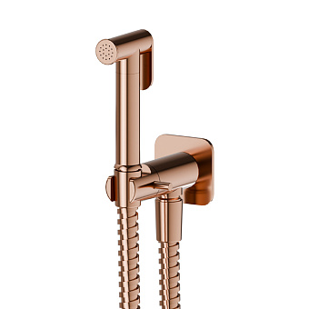 Newform Set doccia Гидроершик с многофункциональной струей, цвет: PVD copper bronze