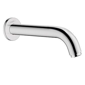 Hansgrohe Vernis Blend Излив для ванны, настенный 204мм, цвет: хром