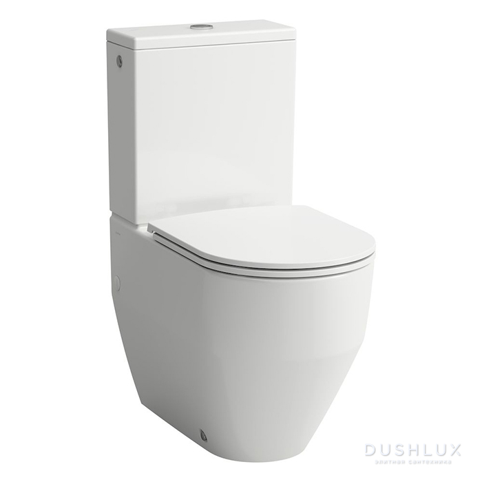 Фото Laufen Pro Унитаз моноблок 65х36х44см., покрытие LCC, цвет: белый