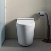 Artceram Hype Унитаз-биде 38x59см., напольный, безободковый, saniglaze, soft-close, с пультом управления, цвет: белый матовый
