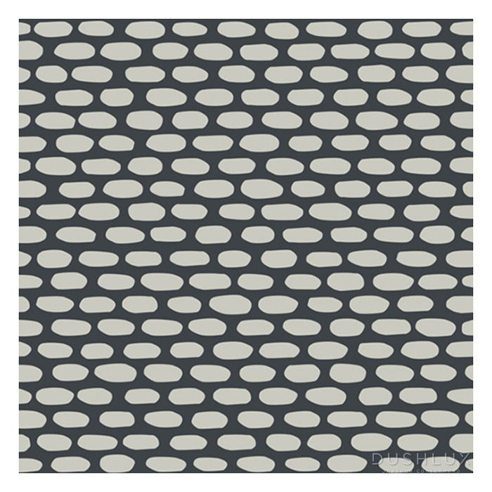 Фото Mutina Tape Керамогранит 20.5х20.5см, универсальная, глазурованный, цвет: cobble black