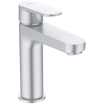 Ideal Standard Cerafine O Смеситель для раковины, на 1 отв., с донным клапаном, цвет: Серебряный