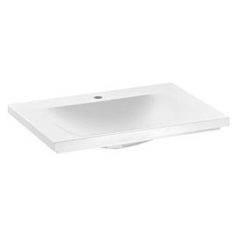 Keuco Royal Reflex Раковина 65x3х49 см, 1 отв., минеральное литье, цвет: белый