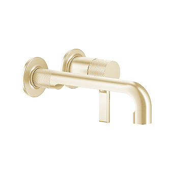 Gessi Inciso Смесителя для ванны, встраиваемый, с изливом, без донного клапана., цвет: золото