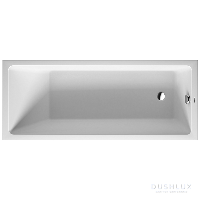 Фото Duravit Vero Air Ванна акриловая 170x70cм, встраиваемая, цвет: белый