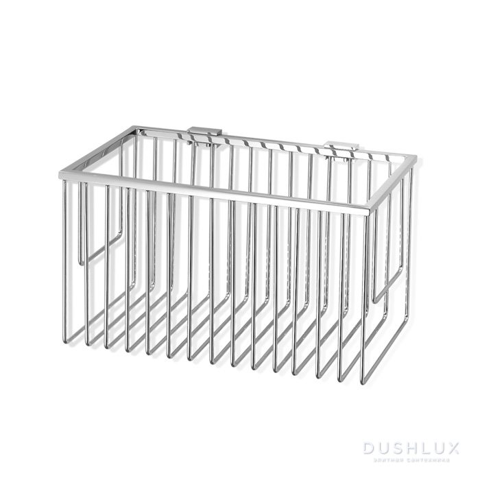 Фото Decor Walther WA GTK1 Корзина для полотенец 27.5x16x16см, подвесная, цвет: хром