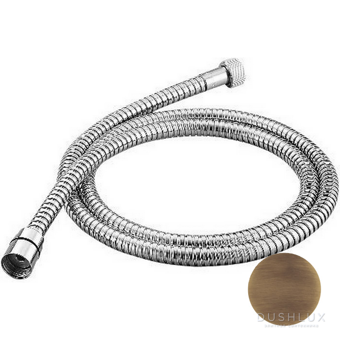 Фото CISAL Shower Душевой шланг 150 см, цвет: бронза